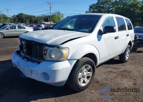 2007 Dodge Durango Sxt z USA, uszkodzony, nr VIN 1D8HB38P47F584878